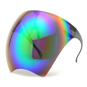 Full-Face Anti-Fog Anti-Spray Protective Faceshield Safety Glasses for Men and Women