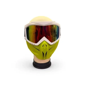 Full Face Anti-Fog Tactical Protection Mask with Windproof Face Mask and Goggles