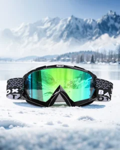 Full-Face Toric Lens Ski Goggles Anti-Impact Fog-Resistant Helmet Goggles