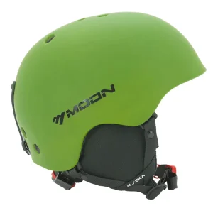 Full-Face Winter Ski and Snowboard Helmet, Green