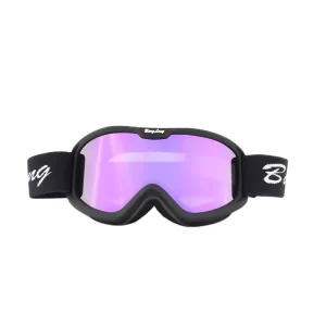 Full Mirror Color UV400 Lens TPU Soft Frame Ski Snowboard Goggles