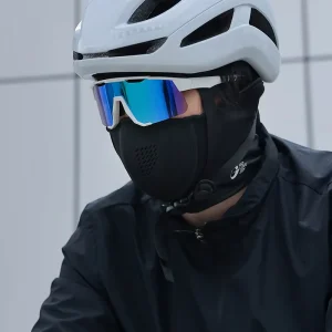 GOLOVEJOY DKZ35 Outdoor Fleece Thermal Half Face Balaclava Ski Protection With Adjustable Closure