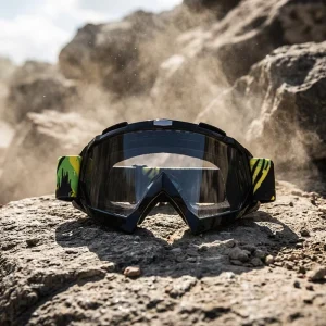 HB-157 Racing MX Motocross Goggles UV400 PC Lenses TPU Frame CE Certified Tear-Off Roll-Off