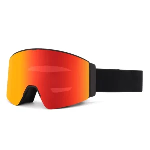 HB-20A Ski Goggles with Interchangeable Red UV400 Polarized Lens for Men and Women