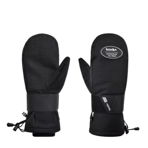 HBG Winter Ski Gloves Unisex Windproof Thermal Gloves for Ski & Snowboard Waterproof Full Finger Skiing Mittens