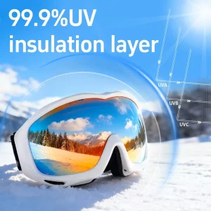 HD Winter Sports Googles Factory Anti fog Snowboard UV400 Ski Glasses Sports Eyewear Ski Goggles