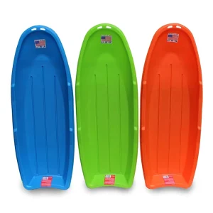 HDPE Lightweight Snow Sled with Pull and Push Design for Children and Adults