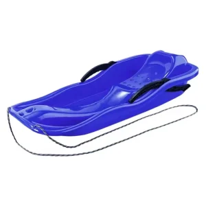 HDPE Plastic Kids Snow Ski Sled Snow Toboggan for Winter Pulling and Downhill Sport
