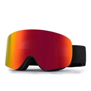 HUBO HB 108A Men’s Frameless Ski Goggles OEM Custom Logo Anti fog Photochromic Polarized UV400 Lenses PC Material TPU Frame