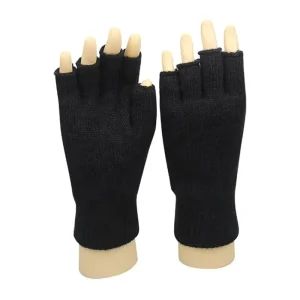 Half-Finger Polar Fleece Windproof Gloves for Cycling, Hiking, Running, and Fishing