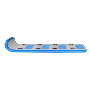 Hard-Bottom PVC Inflatable Snow Tube Toboggan for Kids and Adults
