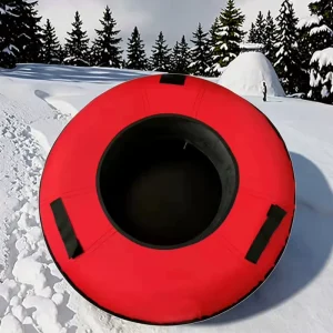 Hard Bottom PVC Rubber Foldable Heavy Duty Snow Tube 100 cm