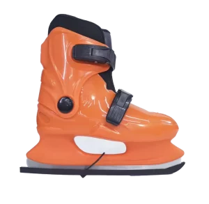 Hard Shell Ice Hockey Skates Unisex Rental Skates for Indoor and Outdoor Rinks