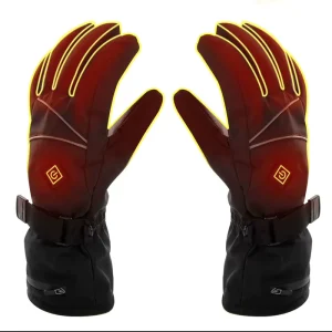Heated Gloves Winter Heated Ski Gloves Hand Warmer Gloves for Work