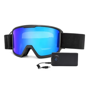Heated Lens Snowboard Goggles OEM Custom Logo Cylindrical UV400 Anti-Fog Adult