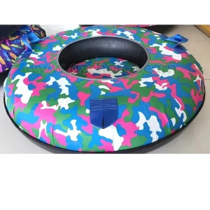 Heavy-Duty Inflatable Rubber Snow Tube for Kids and Adults
