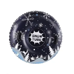 Heavy-Duty PVC Inflatable Snow Tube for Outdoor Sledding