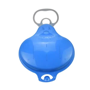 Heavy-Duty Toboggan Sledge with Handle and Pull Rope Hole