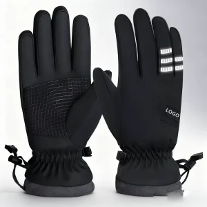 Heavy-Duty Unisex Insulated Waterproof Ski and Snowboard Gloves for Winter Use Factory