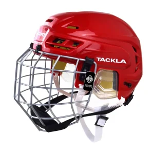 High Density Polyethylene and Memory Cotton Lining Ice Hockey Helmet Strong and Beautiful Design with Safety Comfort Features