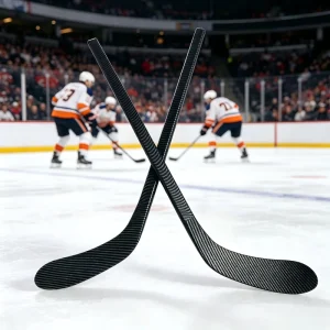High Quality Customized Carbon Fiber Ice Hockey Sticks Are Durable and Lightweight Suitable for Outdoor Use in Schools