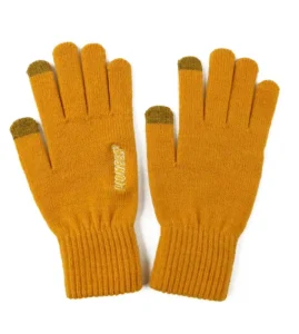 High Quality Letter Embroidery Touchscreen Gloves for Adults Fashionable Design for Daily Use Parties Sports Casual Outdoor