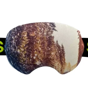 High Quality Microfiber Ski Goggles Cover Full Color Custom Logo Winter Sports Accessories With Warm Animal Design