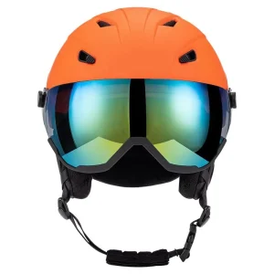 High Quality OEM &ODM Adjustable Head Circumference Size with Ventilation Milk Coffee Urban Helmet Aurora Ski Helmet