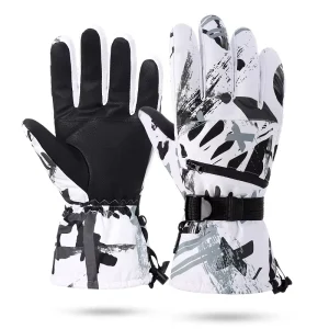 High Quality Outdoor Snow Touch Waterproof Motorcycle Driving Warm Winter Woman Men Windproof Ski Gloves