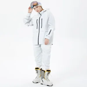 High Quality Windproof Breathable Men’s Ski Jacket Winter Sportswear for Adults Including Plus Size Pants Factory Price