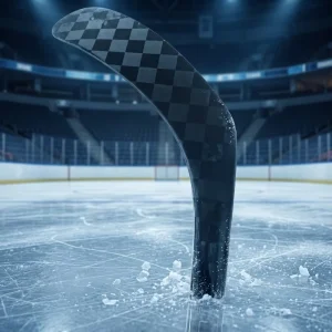 High Rigidity Carbon Ice Hockey Stick Anti Torsion Shock Absorbing Customized Flex Blade Printing For Hockey Club Bulk Order