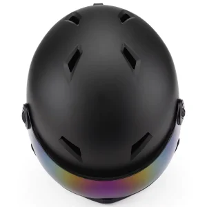 Hot Selling Safe Winter Skiing Snow Helmet Adult Sports Snowboard Skiing Helmet with Goggles