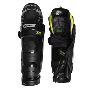 Ice Hockey Knee Pads Lightweight Protection Gear Black SR/INT/JR Sizes