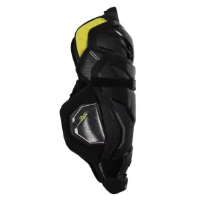 Ice Hockey Knee Pads OEM Factory Supply Durable Adjustable Black SR/INT/JR Sizes