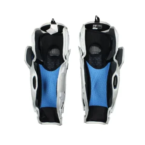 Ice Hockey Shin Guards with Knee Pad Protection for Field Hockey and KHL