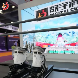 Immersive Digital LED Screen Skiing Simulator 4.5 x 2.5 m for Indoor Playgrounds