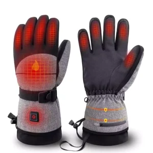 In Stock Rechargeable Warm Heated Gloves Waterproof Winter Ski and Outdoor Sports Gear for Snowboard Motorcycle Racing Cycling