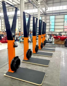Indoor Ski Cross Trainer and Skiing Simulator Machine