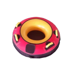 Inflatable PVC Rubber Multi-Rider Snow Tube with Cover