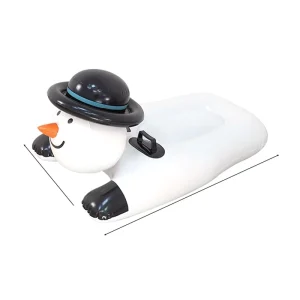 Inflatable Snow Tube, Grass Sled, and Snowboard