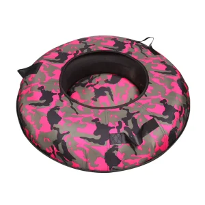 Inflatable Snow Tube Heavy-Duty Rubber with Customized Logo