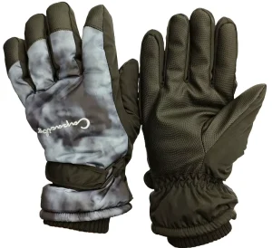 Insulated Waterproof UV Protection Fleece Lining Snow Resistant Cuffs Ski Gloves for Outdoor Activities