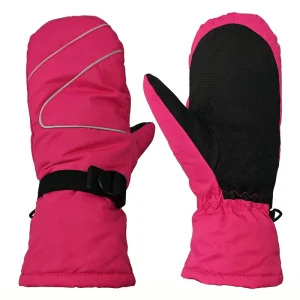 Insulated Winter Ski Gloves for Women and Kids Breathable Waterproof Fleece Warming Mittens