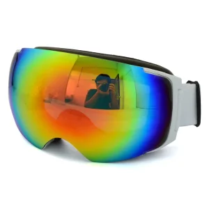 Interchangeable Magnetic Dual PC Lens Snow Goggle Custom Anti Slip Adult Ski Goggles