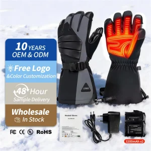 KS230 Thermal Insulated Stretch Waterproof Winter Touch Screen Gloves Windproof for Cycling Skiing Hunting UV Protection
