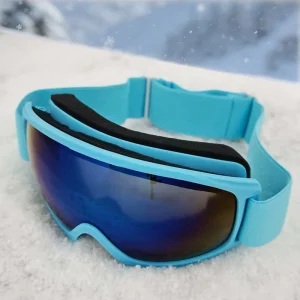 Kid Ski Goggles PC Material UV400 Protection Anti Fog Polarized Lens OEM Snow Sports Snowboarding Safety Eyewear Factory