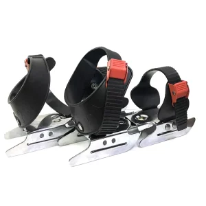 Kids’ Beginner Ice Skating Aids Dual Stainless Steel Blades Shoe Drags for Ice Rinks All Season Unisex Enhance Balance