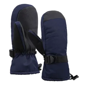 Kids’ Insulated Waterproof Winter Ski Mittens for Outdoor Sports