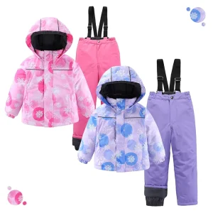 Kids Ski Suits High Quality Snow Suit Winter Clothes Waterproof Jacket Pants Sports Outdoor Wear
