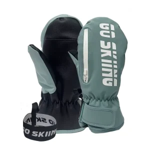 Kids’ Waterproof Windproof Non-Slip Warm Ski Gloves